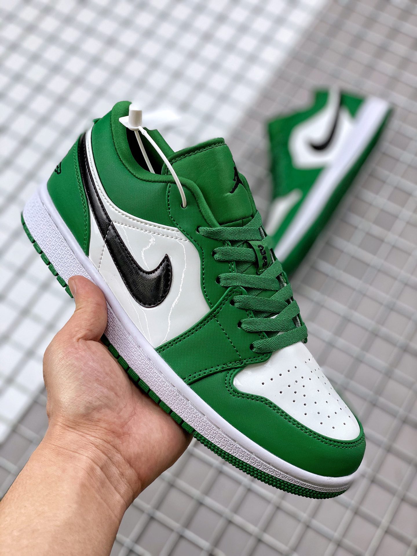 Jordan/Air Jordan [Real Mark] aj1 AJ1 Jordan 1 Generation Joe 1 Low Gang Series Air Jordan 1 Low PSG item number: CN8608 002 Joe 1 Low Gang Dior joint name 36-459 - Image 7